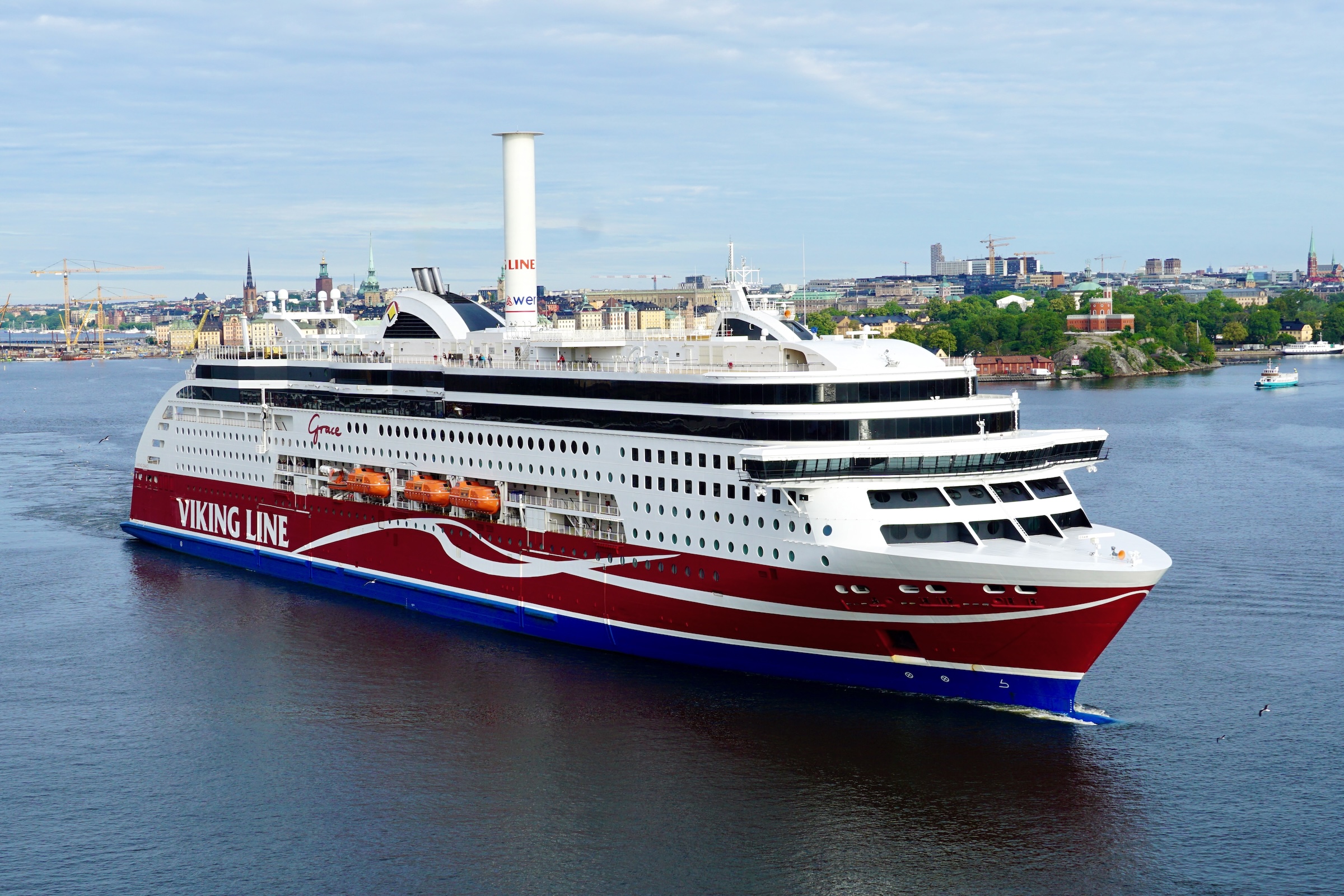 Fähre Stockholm - Turku im Schärenmeer