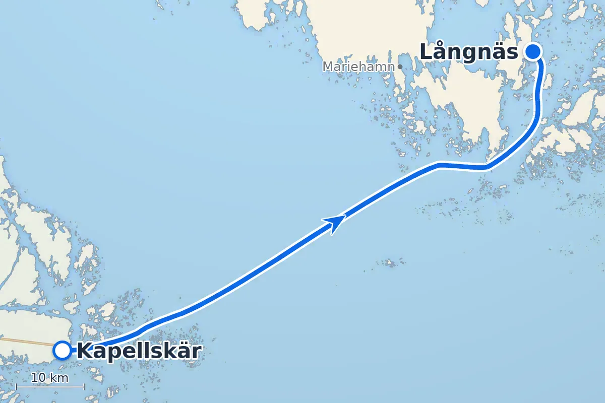 Kapellskär - Långnäs
