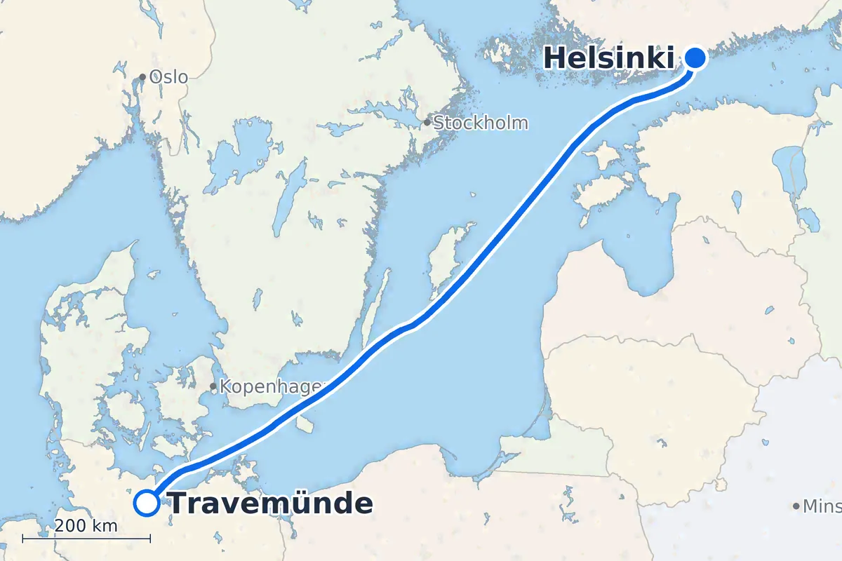 Travemünde - Helsinki