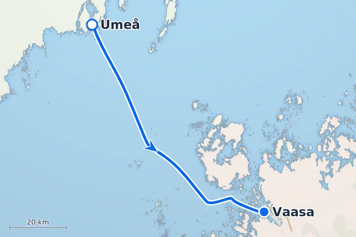 Umeå - Vaasa